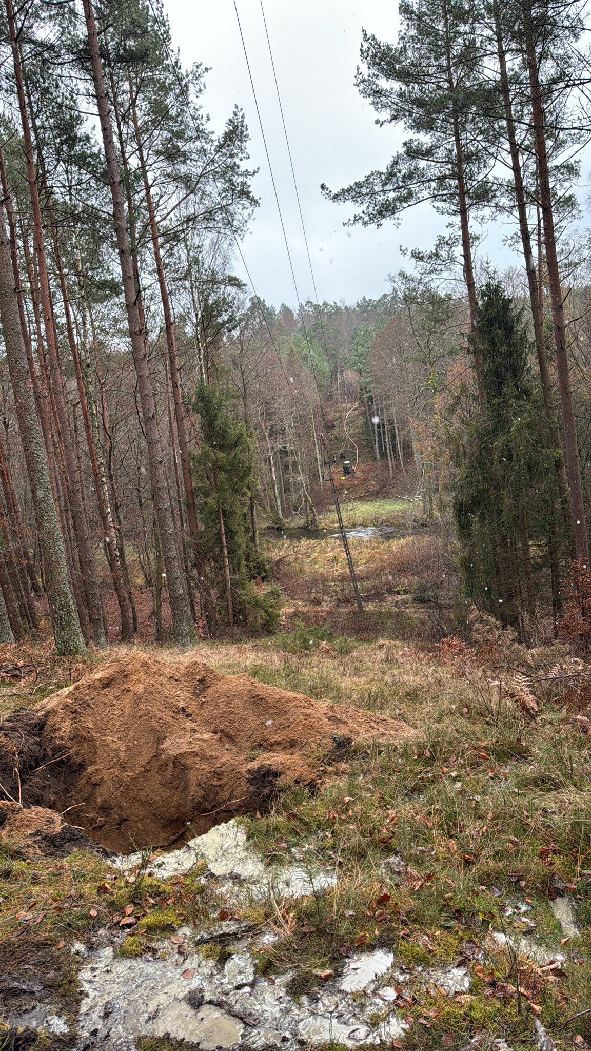 Wykop i przygotowanie terenu pod instalację